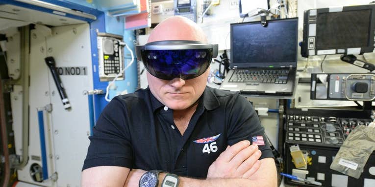 NASA Video Shows HoloLens Being Used On The Space Station