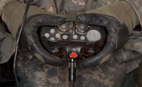 The controls for FCS unmanned vehicles are modeled after those used for videogame consoles