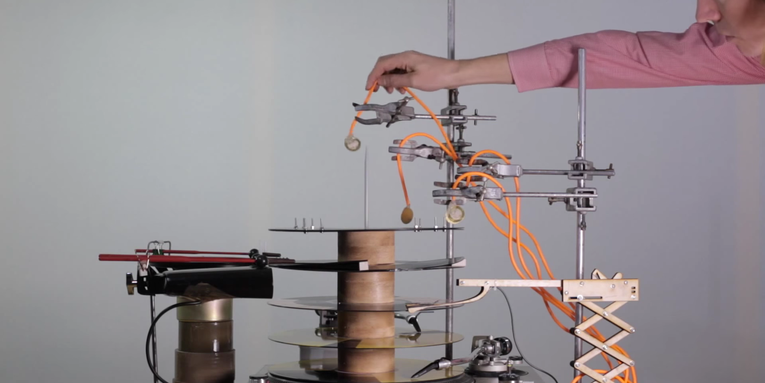 Dance To A Literal Techno Machine Made With A Turntable