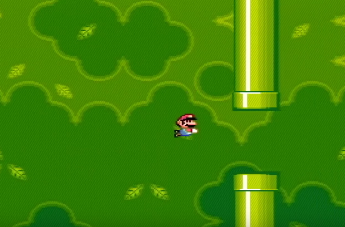 Super Mario and Flappy Bird Hacked Together Into One Game