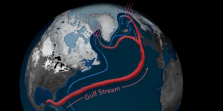 Something weird is happening to the Gulf Stream current