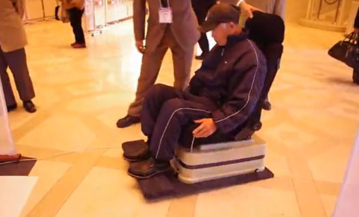 Hover-Chair Brings Senior Citizen Air Hockey One Step Closer To Reality