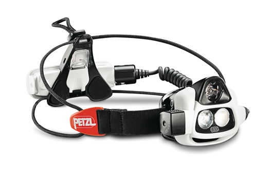 To save power, the NAO headlamp auto-adjusts depending on how far away the wearer is looking. A sensor on the front of the lamp monitors reflected light. Based on how long it takes light to bounce back, a processor adjusts the width and brightness of the beam—from seven to 335 lumens. <a href="http://www.petzl.com/us/outdoor/headlamps/nao">Petzl NAO Headlamp</a> <strong>$175</strong>