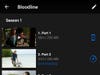 The Netflix user interface for the show Bloodline, showing offline download options, which can help you balance binge-watching and sleep.