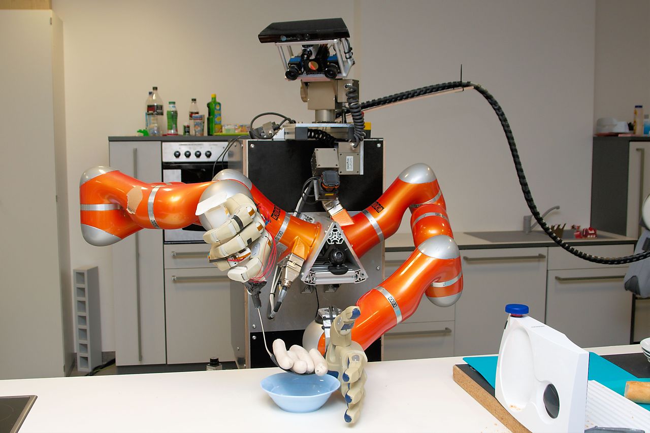 Video: Robot Roommates Prepare and Serve a German Sausage Breakfast