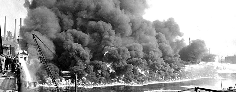 1952 Cuyahoga river fire