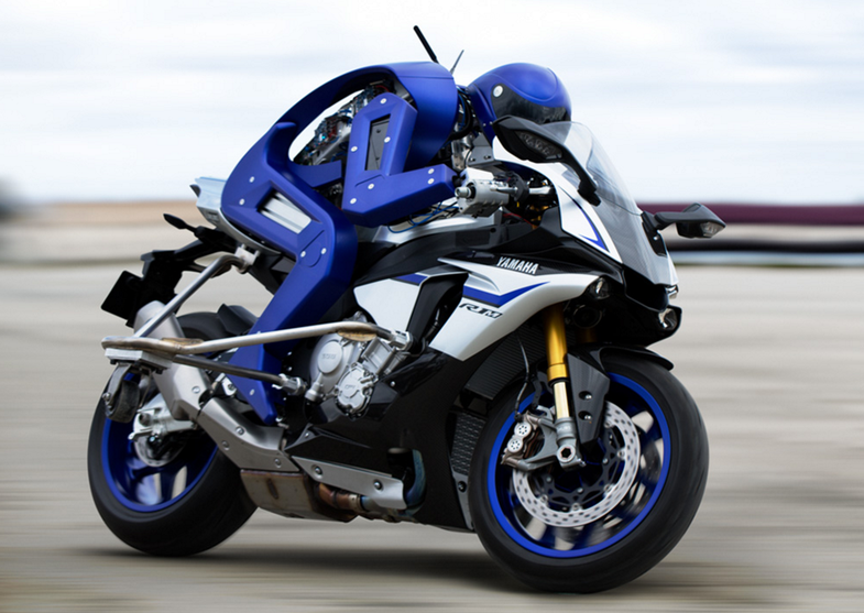 Motorcycle-Riding Robot Has A Mission: To Surpass Humans