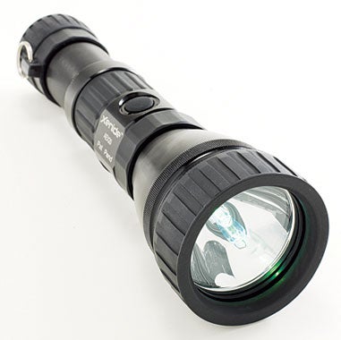 High-intensity discharge lamps usually appear in car headlights. To get one into a totable flashlight, designers shielded the on-off switch so that it wouldn't short out from the massive voltage needed to ignite the lamp. <strong>AE Light Xenide $350; <a href="http://www.aelight.com">www.aelight.com</a></strong>