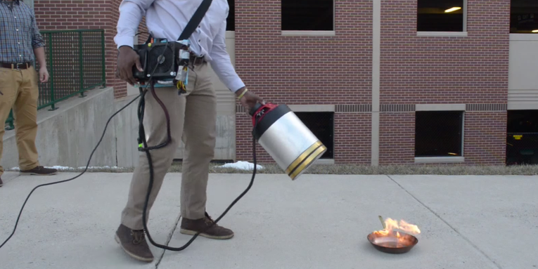 Watch Engineers Extinguish Fire With Sound [Video]