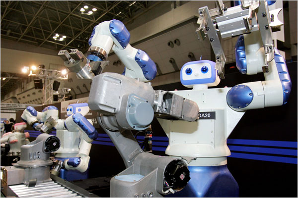 Robot Unemployment Rate Soars in Japan