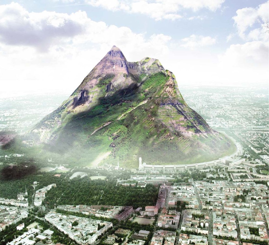German Architect Wants to Build World’s Largest Artificial Mountain