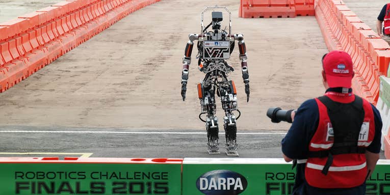 Robots Walking, Robots Toppling, and other Photos from the DARPA Robotics Challenge