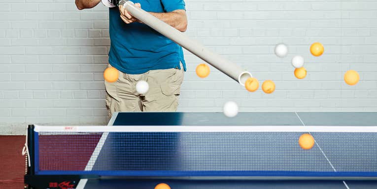 Build A 300-MPH Ping-Pong Cannon