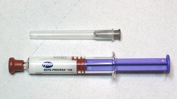needle and a syringe