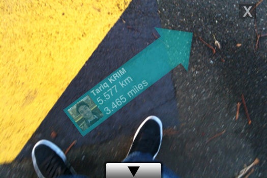 Find Your Twitter Friends In Real Life With an Augmented Reality iPhone App