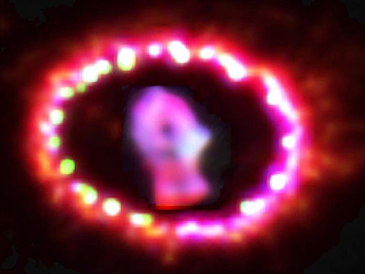 A Supernova Fades Gloriously into a Supernova Remnant