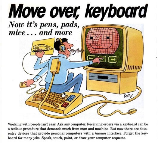 Move Over, Keyboard: May 1985