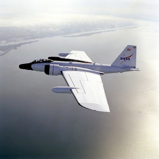 B-57 In Flight