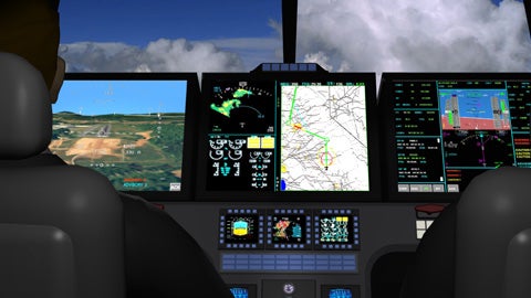 QSST will take advantage of the latest digital avionics and display screens.
