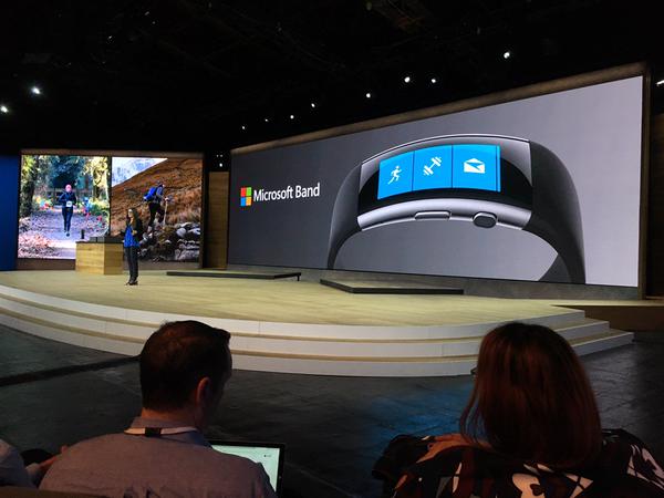 Microsoft Unveils New Band Wearable At Windows 10 Event