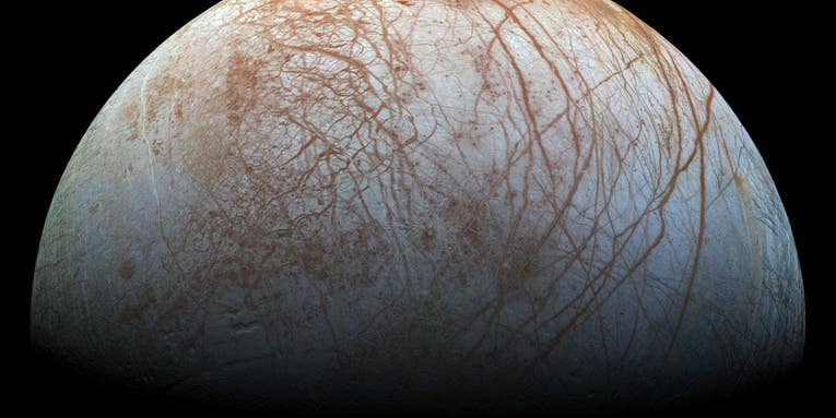 Europa Is Stunning In Close-To-True Color
