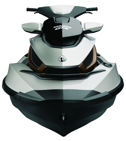 Front view of the Sea-Doo.