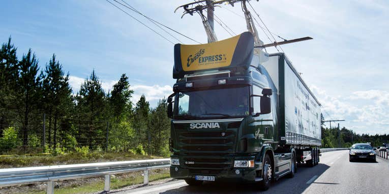 A Tiny Highway In Sweden Is Now Electrified