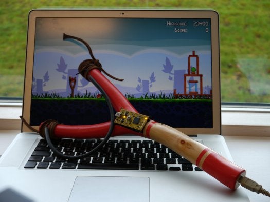 Video: Hack a Common Slingshot into a USB Peripheral for ‘Angry Birds’