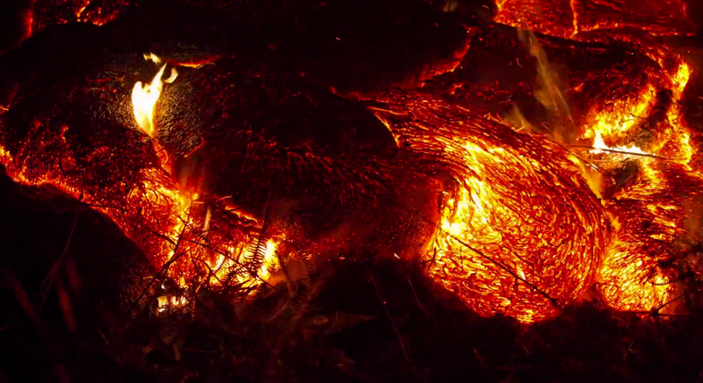Watch Nature’s Most Amazing Lava Light Show [Video]