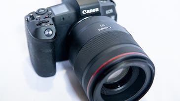 Canon’s long-awaited EOS-R camera is easy on the eyes and tough on your thumb