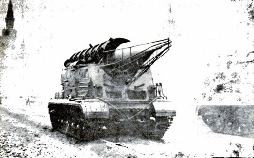 USSR T-7A Battlefield Rocket from October 1962