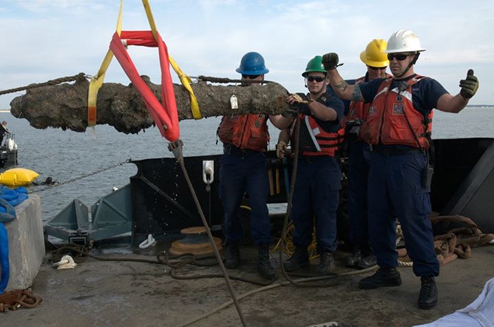 Archaeologists Pull 5 Of Blackbeard’s Cannons From The Sea