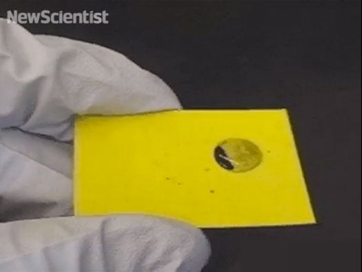 Video: One of the Most Slippery Materials Ever
