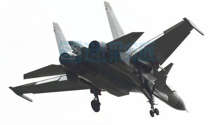 China J-15A carrier fighter