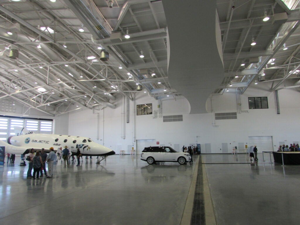 Mock SpaceShipTwo With Real Range Rover