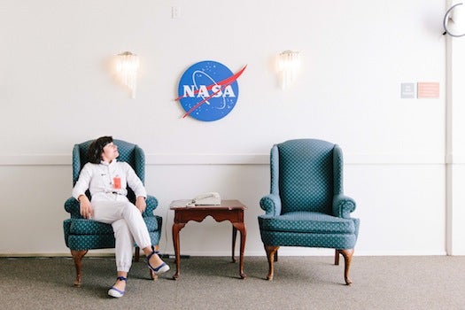 Nelly Ben Hayoun created a "space opera" with NASA scientists. Literally: the scientists formed a mini-orchestra and created the score for a film tells the story of Apollo 11.