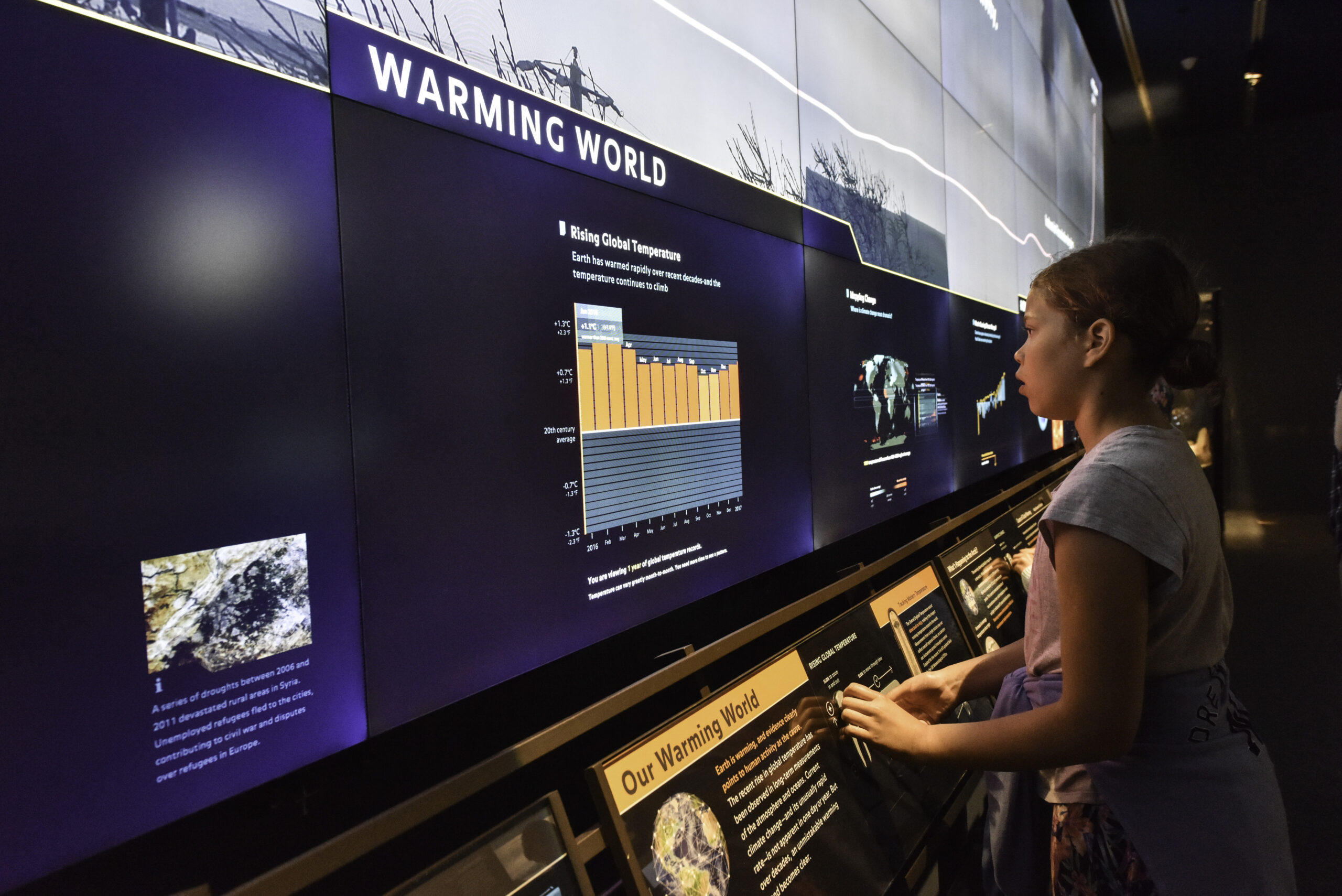 Climate change forced a famously old-school museum to go digital