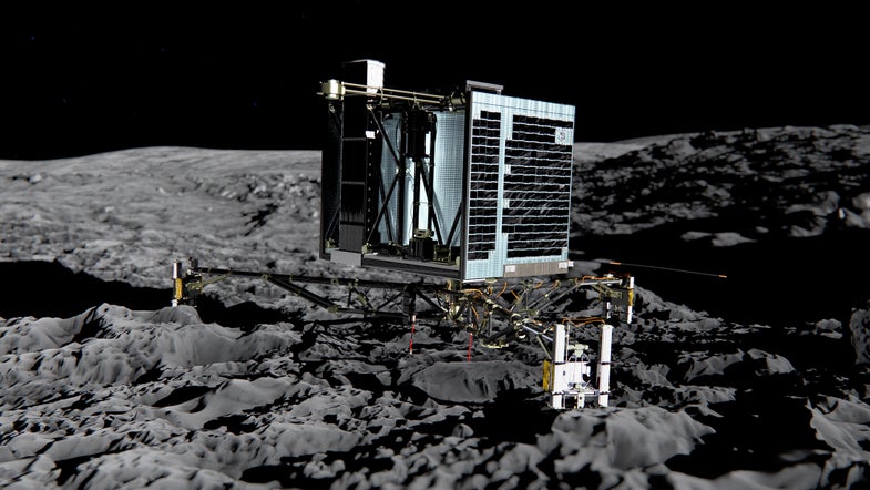Philae Lander, Stranded On Comet, Remains Silent