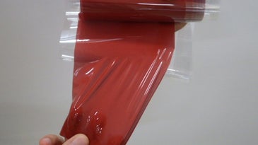 This Sheet Of Rubber Generates Power As It Stretches
