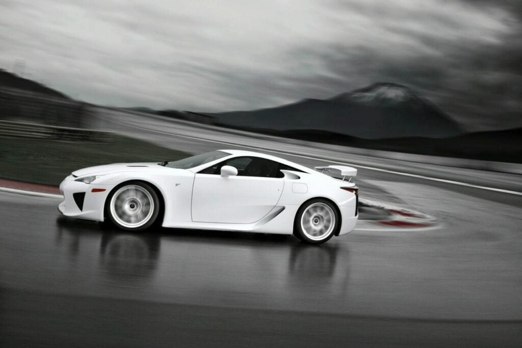 The LFA embues Toyota's high-end Lexus brand with a dose of performance cred to go along with its luxury rep. It can get from a dead stop to 62 mph (100 km/h) in 3.7 seconds and reach a top speed of 202 mph. An even hotter, racing-focused edition is expected by 2012.