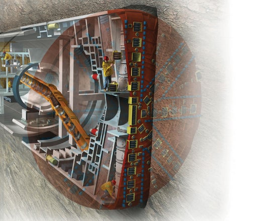 Changing The Teeth On The World’s Largest Tunnel-Boring Machine
