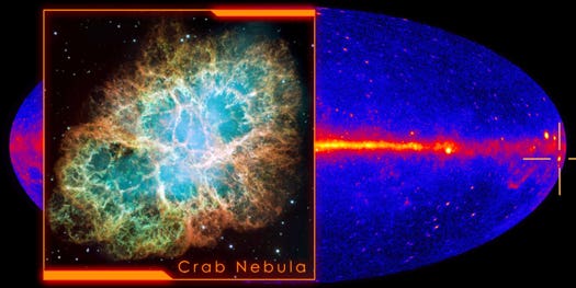 Crab Nebula Emits Largest Gamma Ray Burst Ever Seen, Puzzles Astronomers