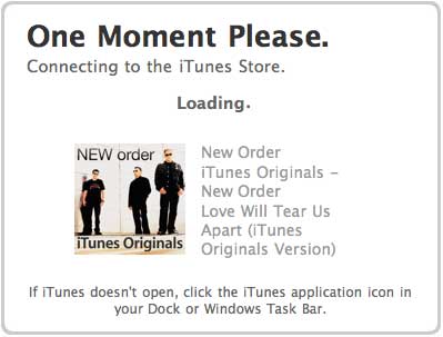 The iTunes Link Maker interface.