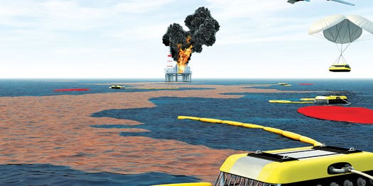 A Slick Fix: Oil-Eating Robots Could Mop Up Ocean Disasters