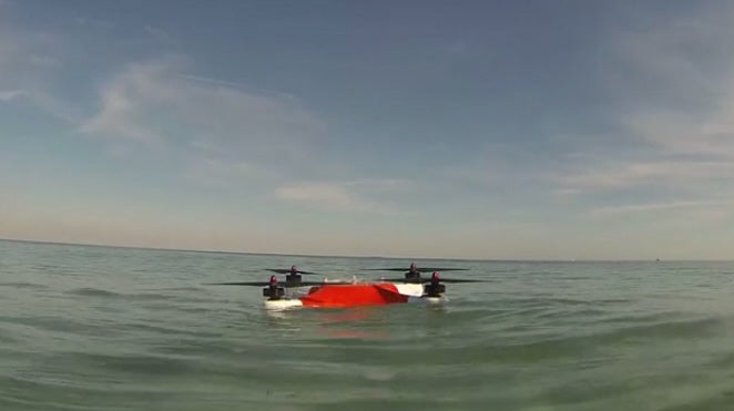 Splashdrone Is A Waterproof Alternative To Screaming About A Drowned Quadcopter