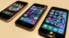 The box design of the iPhone 5s (pictured in the middle) could see its end. A curvier 4-inch phone could be expected, if One More Thing's rumor shot is to be believed