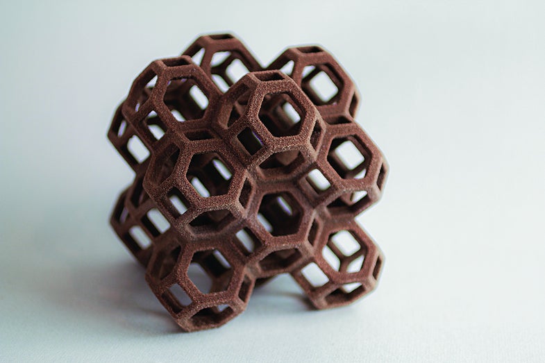 Engineered to print intricate confections, like multicolored candies and wedding toppers. <a href="https://www.popsci.com/taste-testing-3-d-printed-candies/">The ChefJet Pro</a> uses powdered printing sugar in flavors such as chocolate, vanilla, mint, and watermelon.