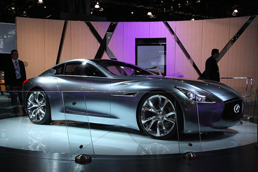 Sadly, Infiniti will probably never make a car that looks exactly like the dazzling Essence concept, but eventually we'll be able to trace the lineage of certain lines and curves in future Infiniti models back to this silver beast.