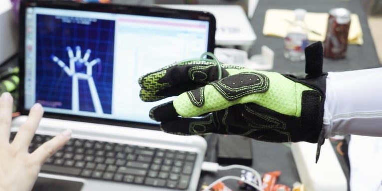 Haptic Gloves Use Air Pressure To Simulate The Feel Of Virtual Objects
