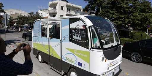 In Greece, Driverless Buses Are Now Accepting Passengers